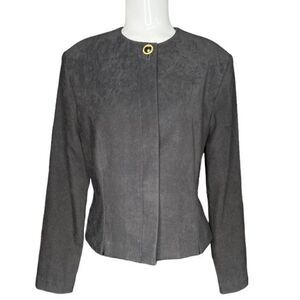 Vintage Amanda Smith size 8P black blazer